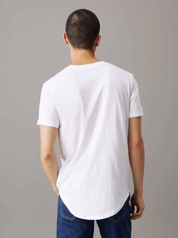 Ανδρικό t-shirt BADGE TURN UP SLEEVE J30J323482YAF | J30J323482YAF