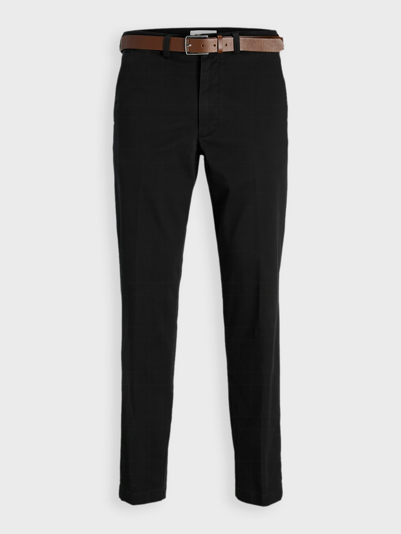 Ανδρικό παντελόνι με ζώνη JPSTOLLIE FRANCO CHINO W BELT 12269356 | 12269356