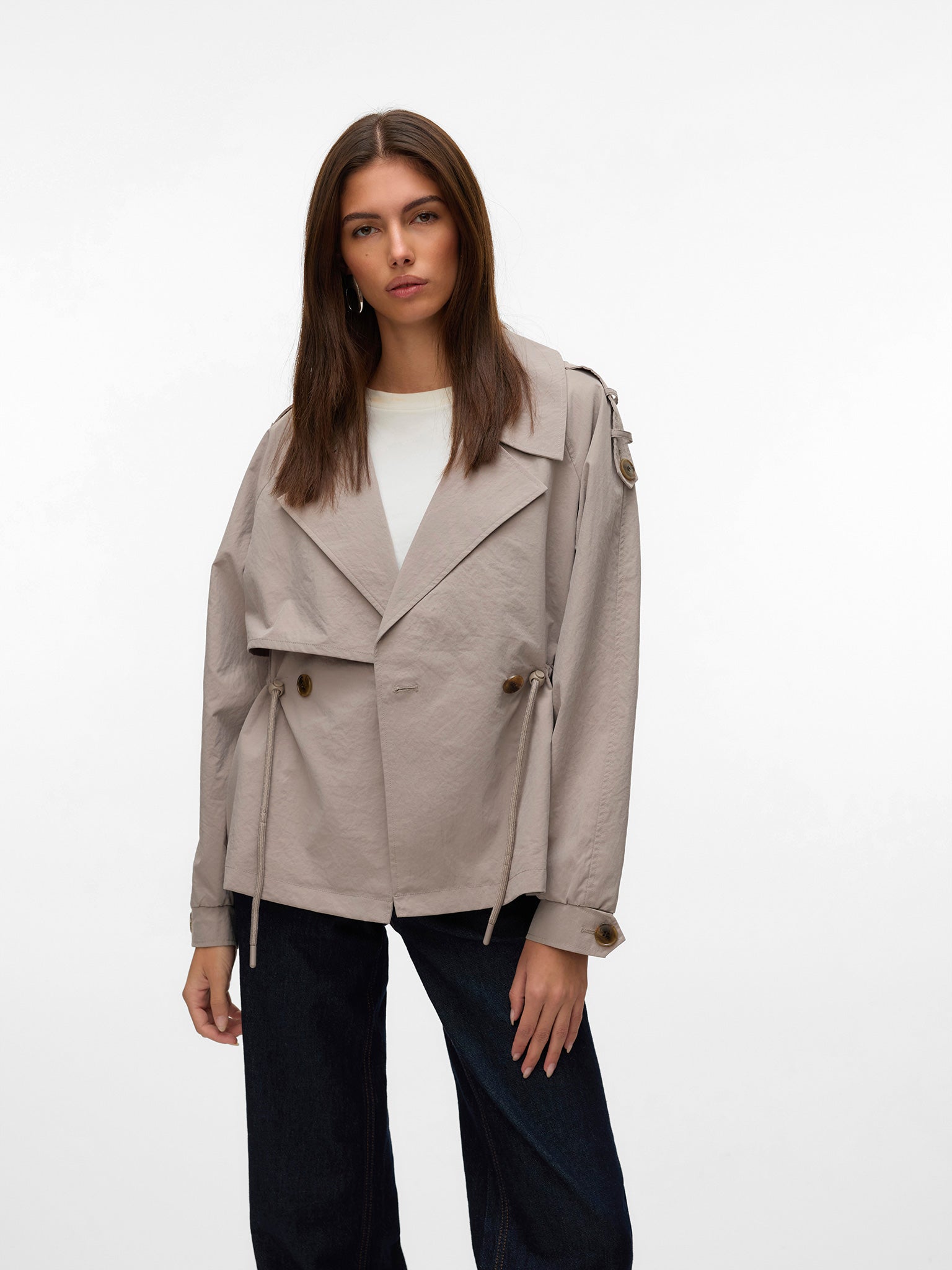 Γυναικεία καπαρντίνα VMBRAVESIENNA SHORT TRENCHCOAT 10322857 | 10322857