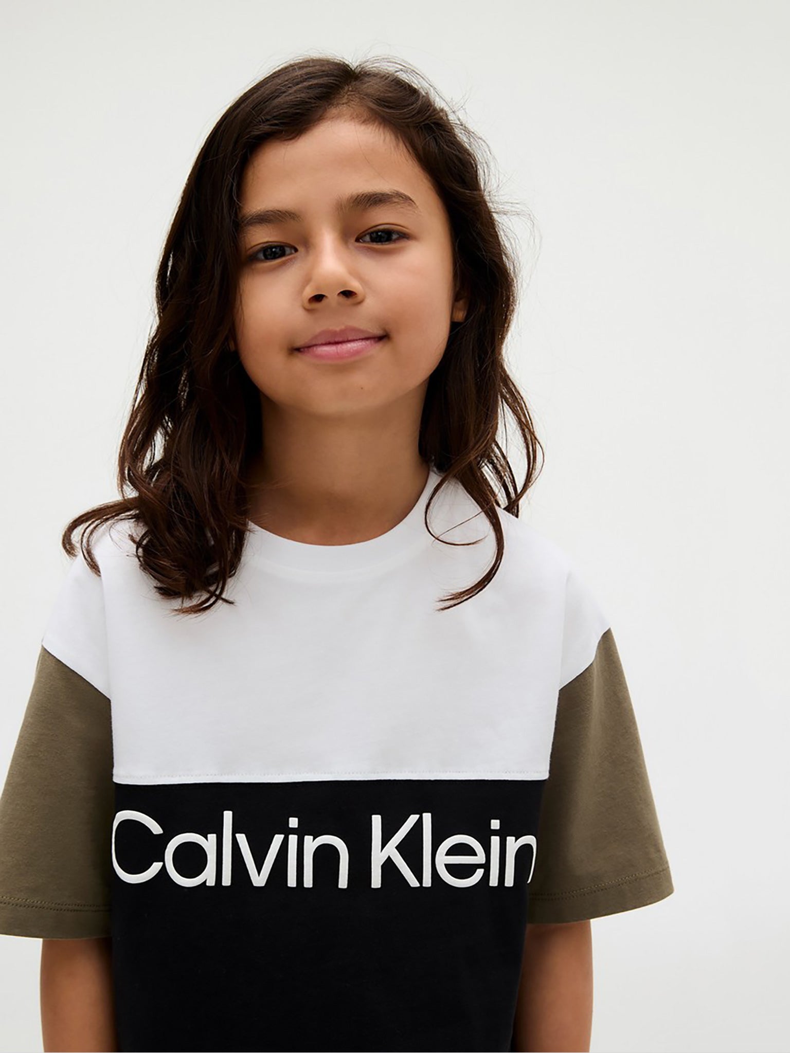 Παιδική μπλούζα τρίχρωμη BLOCKING SS TEE IB0IB02528BEH | IB0IB02528BEH