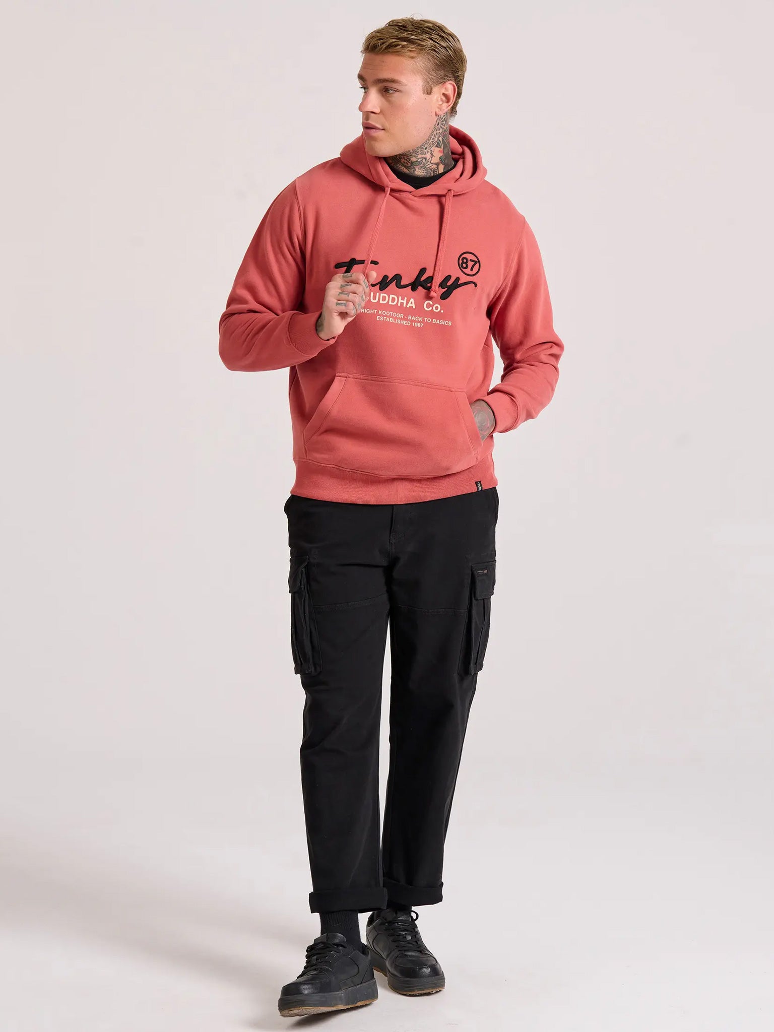 Ανδρική μπλούζα φούτερ FBM010-013-06 BRICK | FBM010-013-06