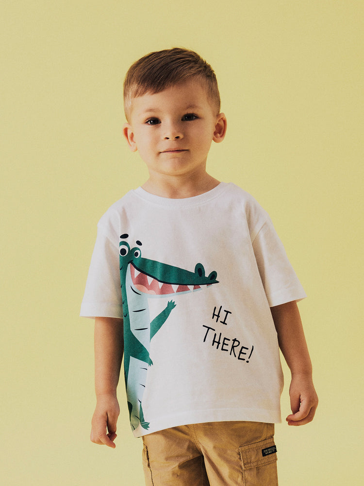 Παιδική μπλούζα μακό NMMHELGE SS NREG TOP 13238145 | 13238145