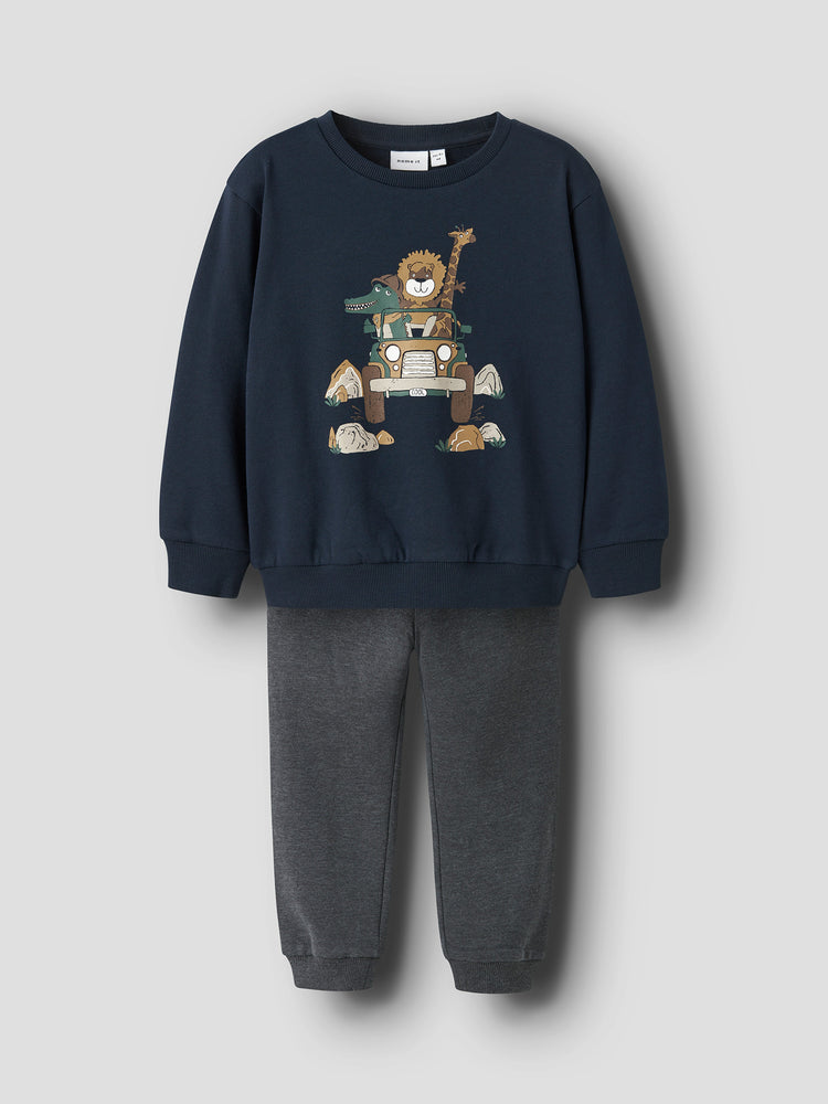 Παιδική φόρμα σετ NMMOBELIX SWEAT SET 13243523 | 13243523