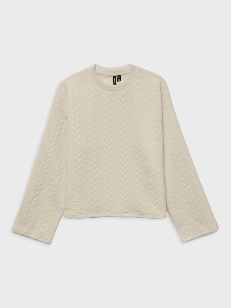 Γυναικεία μπλούζα VMLUCA L/S O-NECK TOP JRS EXP 10332653 | 10332653