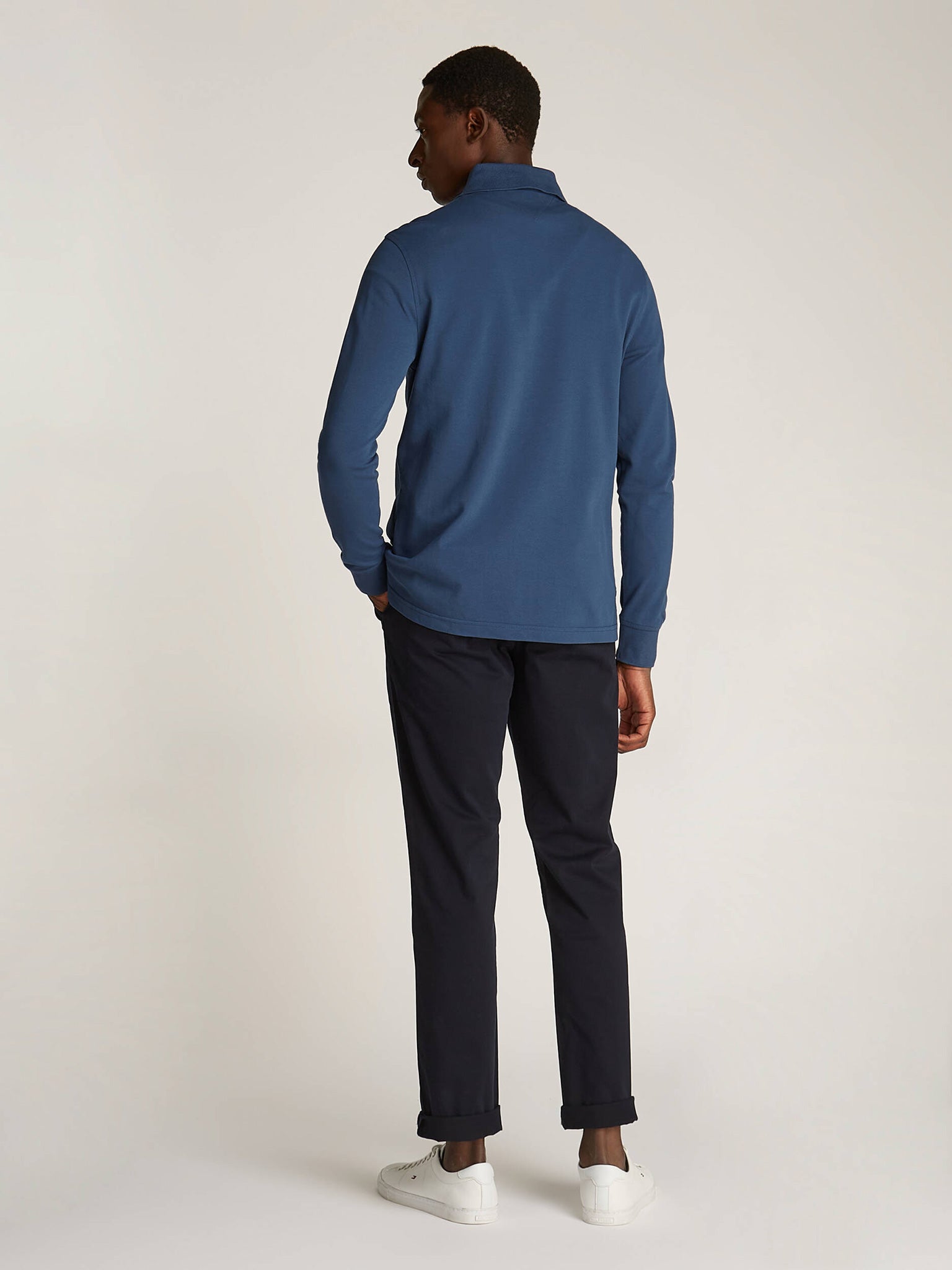 Ανδρικό polo SLIM LS MW0MW20182DBZ | MW0MW20182DBZ