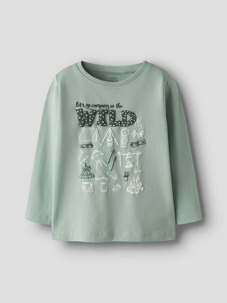 Παιδική μπλούζα μακό wild NMMVUX LS TOP 13224978 | 13224978