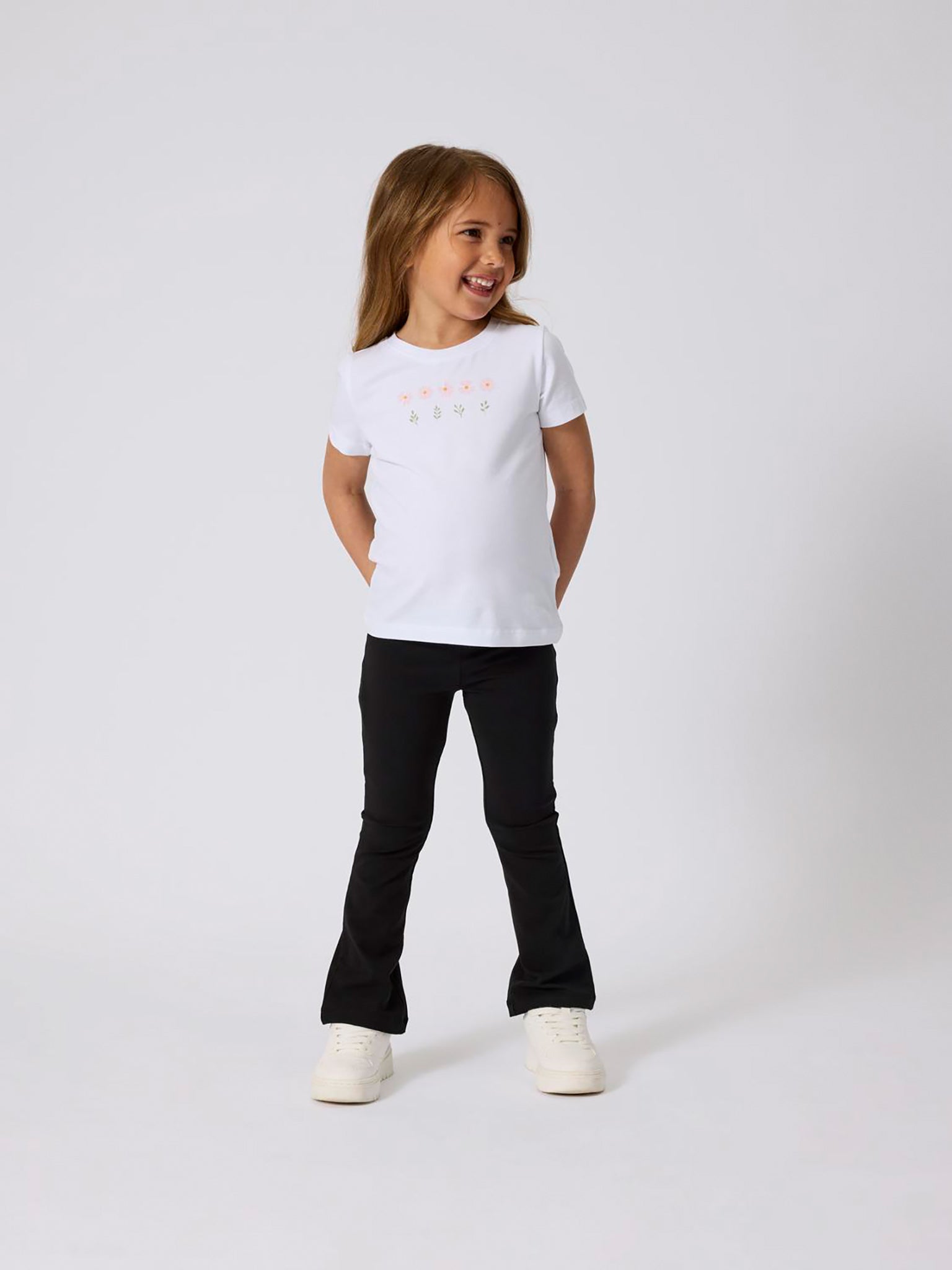 Παιδικό κολάν καμπάνα NMFHELENA FOLDED DOWN BOOTCUT PANT 13239172 | 13239172