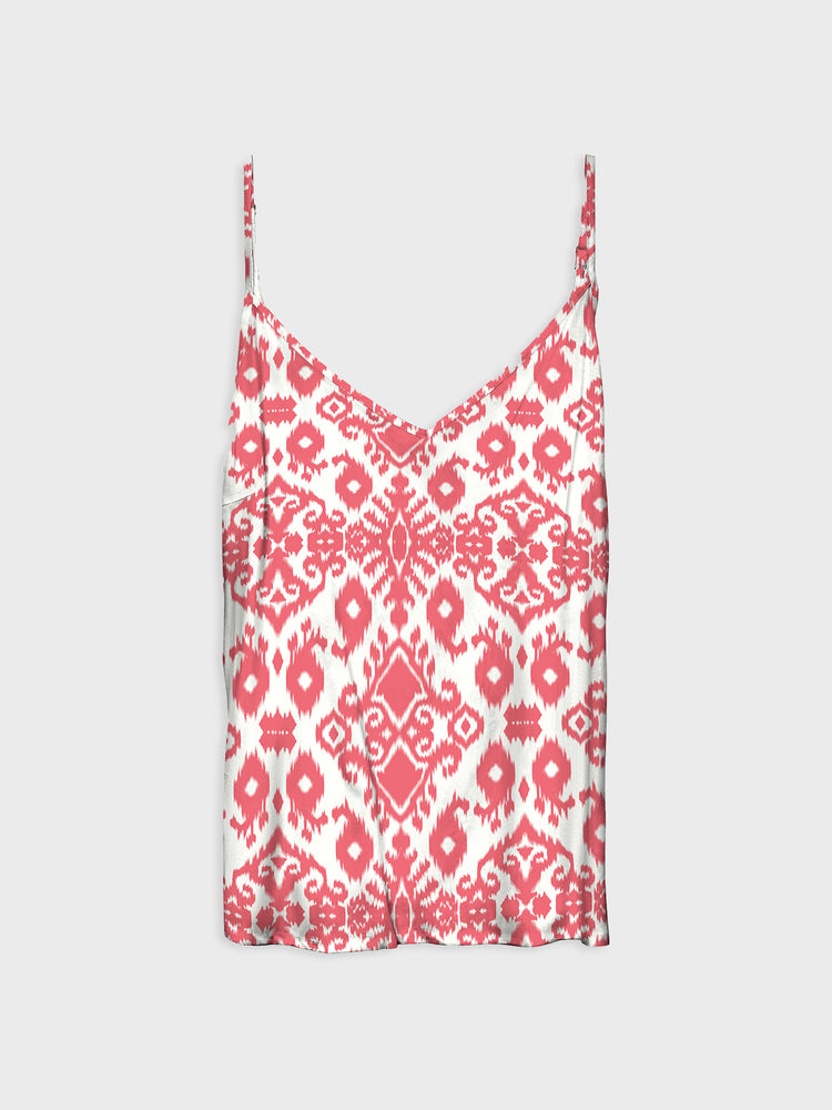Γυναικείο top εμπριμέ VMEASY JOY V-NECK SINGLET WVN 10297362 | 10297362