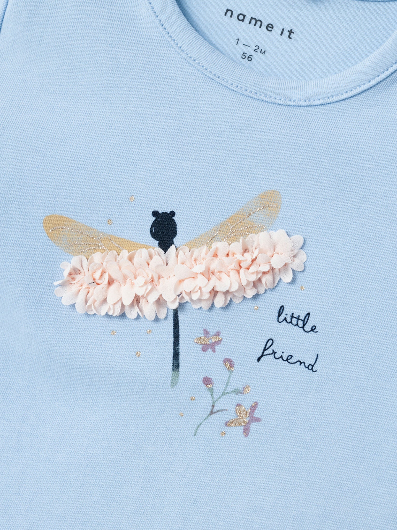 Βρεφική μπλούζα μακό NBFHYRIA SS TOP 13229657 | 13229657