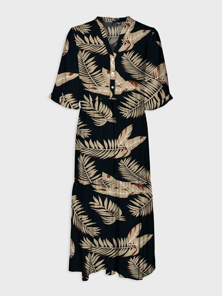 Γυναικείο φόρεμα φύλλα VMEASY JOY 2/4 FRL CALF DRESS WVN 10308001 | 10308001