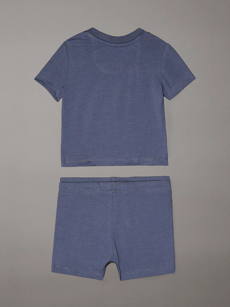 Βρεφικό σετ μακό COLOUR LOGO T-SHIRT SHORTS SET IN0IN00306PCP | IN0IN00306PCP