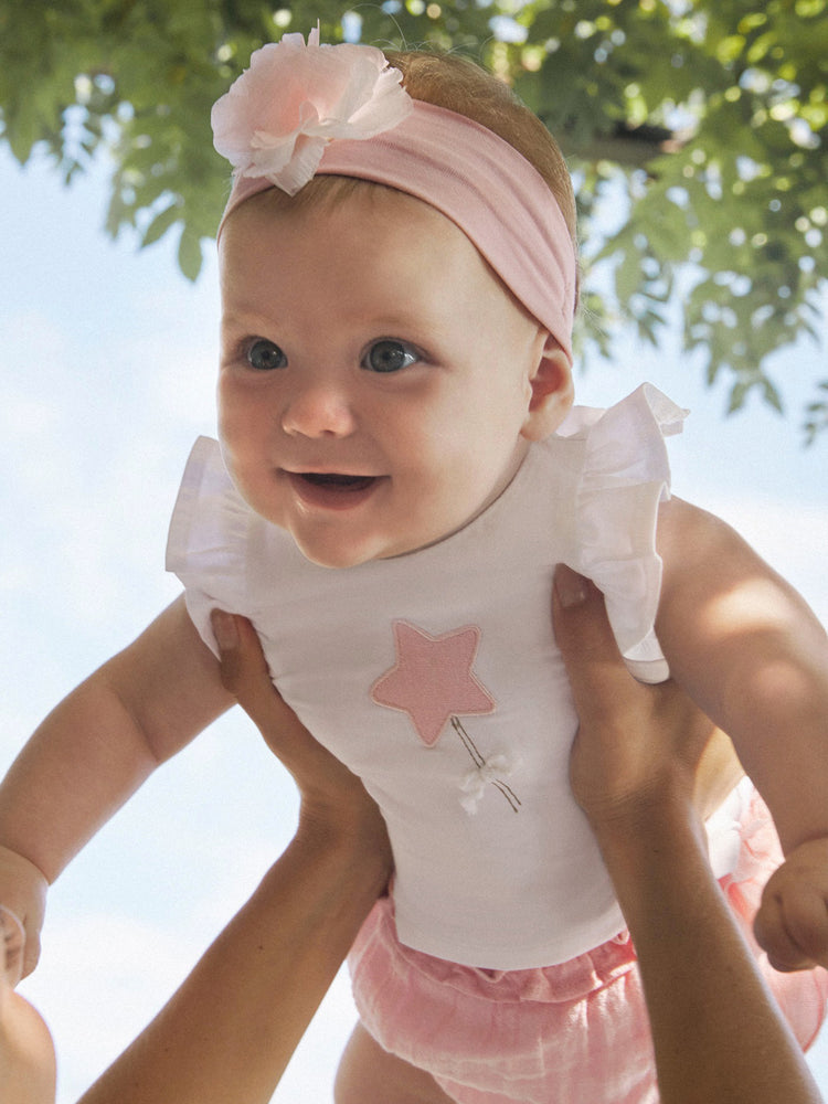 Βρεφικό σετ με σορτς και μπλούζα 25-01255-069 | 25-01255-069