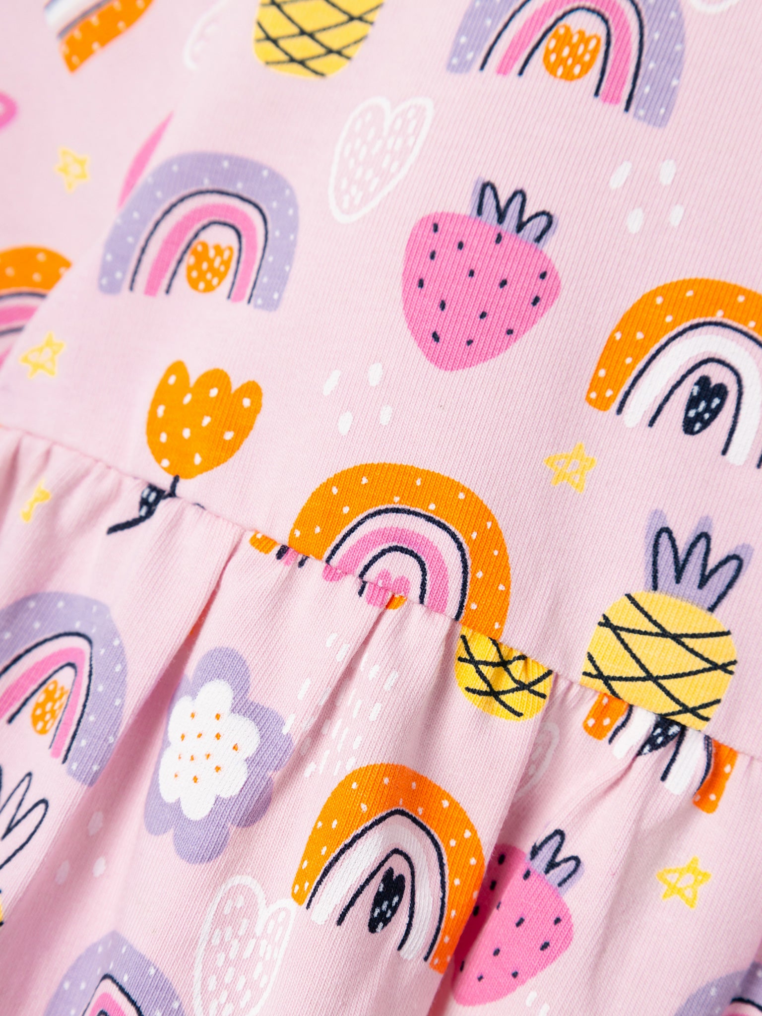 Βρεφικό φόρεμα ουράνιο τόξο NBFVANDORA SS DRESS BOX 13229242 | 13229242