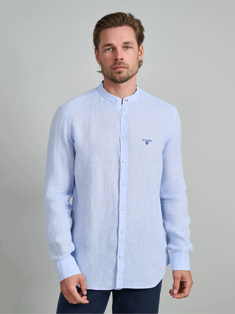 Ανδρικό πουκάμισο mao light sky blue 24NG.BX153/MAO.3 | 24NG.BX153/MAO.3