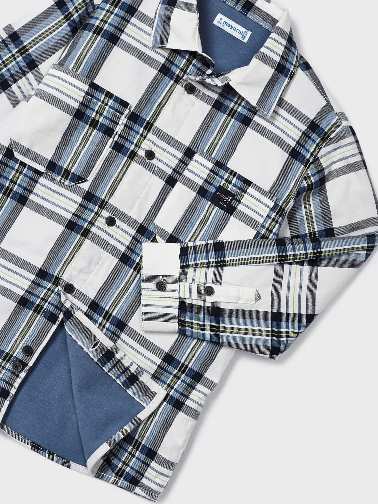 Παιδικό πουκάμισο καρό Better Cotton 13-04107-057 | 13-04107-057