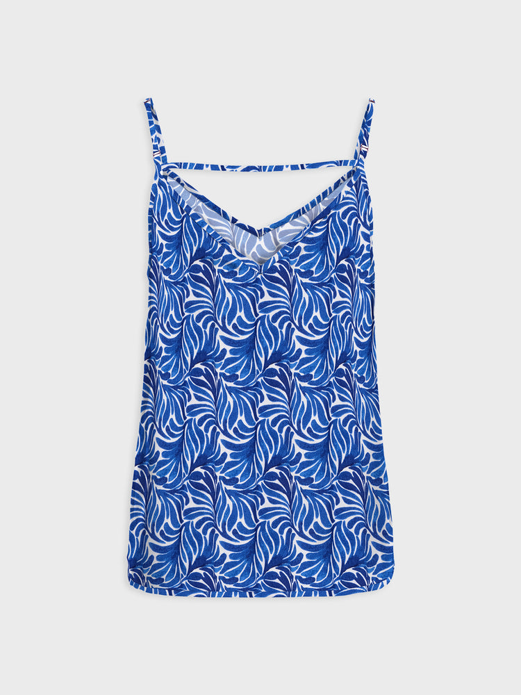 Γυναικείο top εμπριμέ ONLNOVA LIFE VIS PARIS SINGLET 15222159 | 15222159