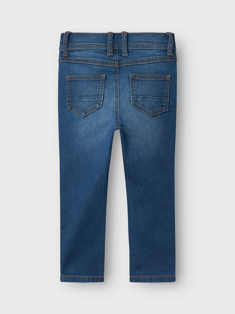Παιδικό παντελόνι τζιν Dark Blue NMMSILAS SLIM JEANS 3448-IS TB 13238079 | 13238079