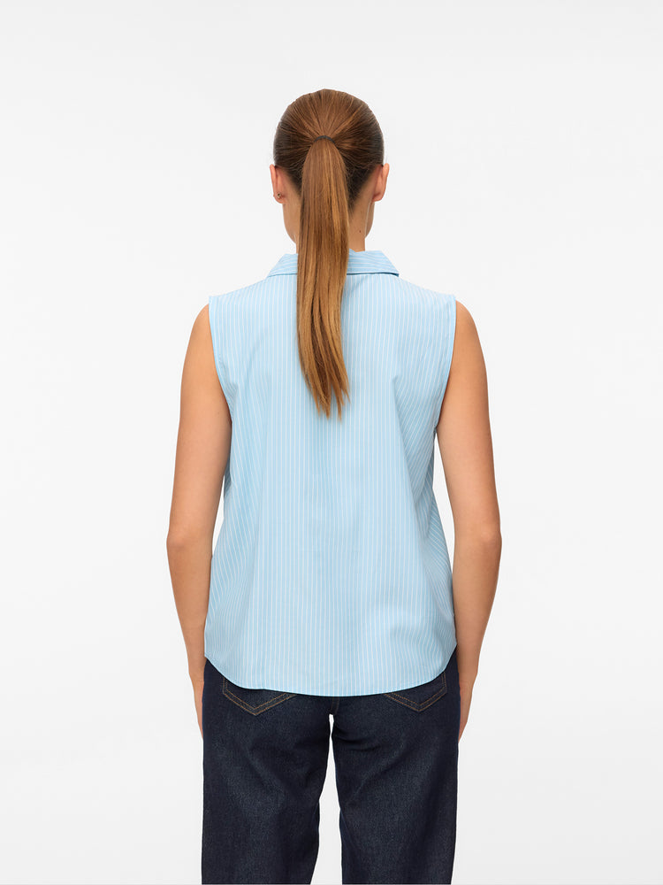 Γυναικείο πουκάμισο αμάνικο VMNORA SL SHIRT WVN GA NOOS 10325993 | 10325993