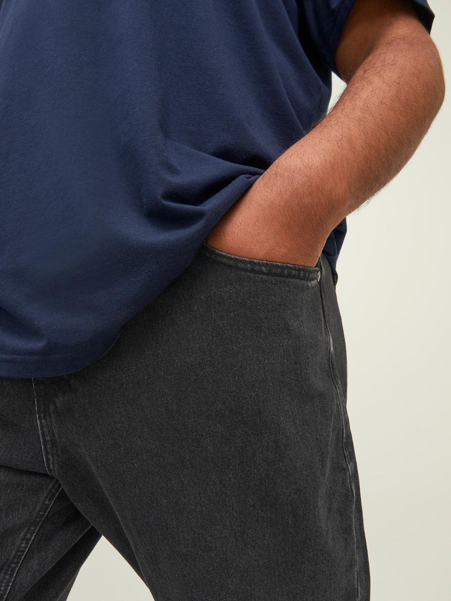 Ανδρικό παντελόνι τζιν Plus size  JJIMIKE JJORIGINAL NA 823 NOOS 12213380 | 12213380