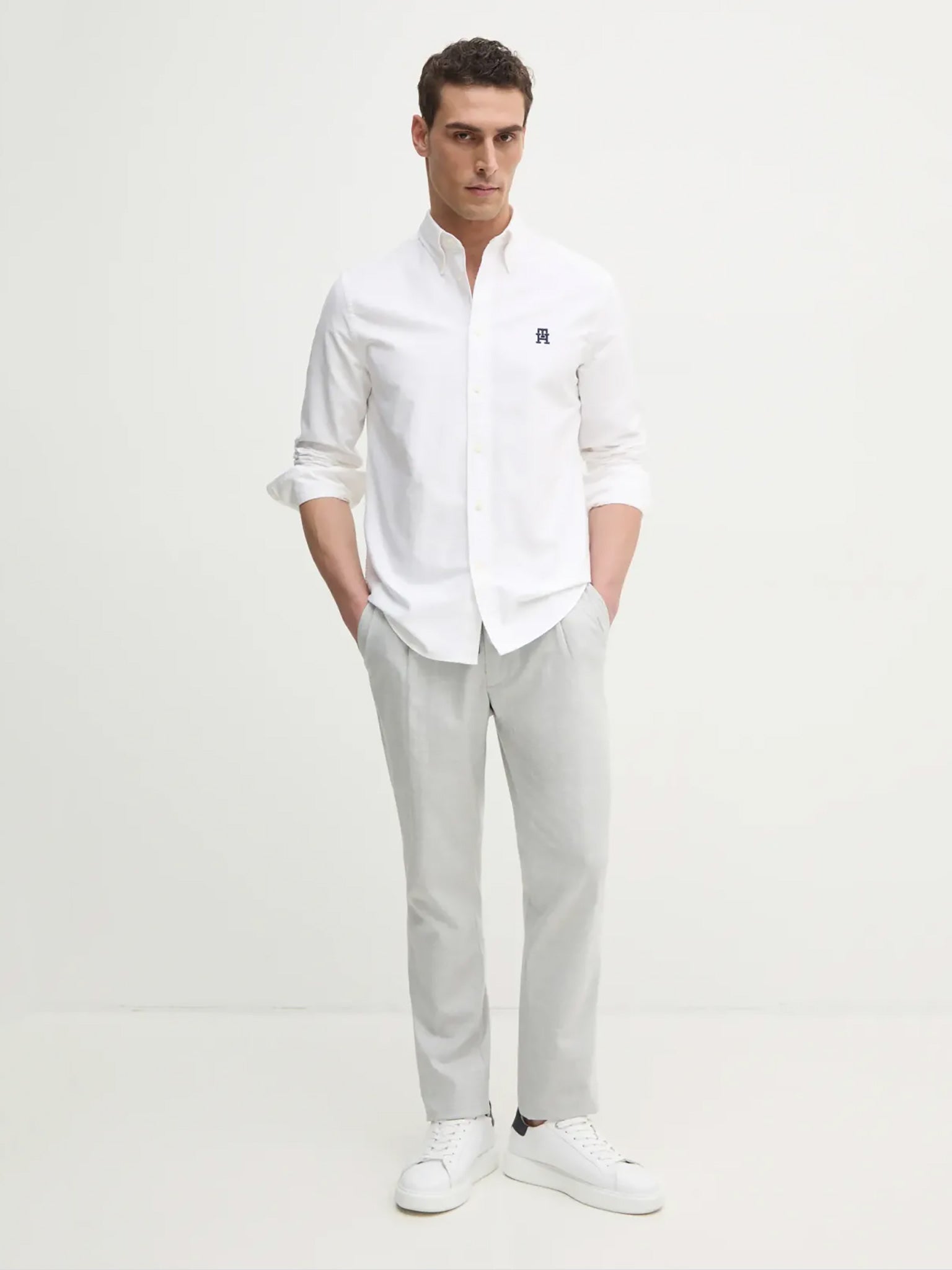 Ανδρικό πουκάμισο HERITAGE OXFORD IMD RF SHIRT MW0MW39235YCF | MW0MW39235YCF