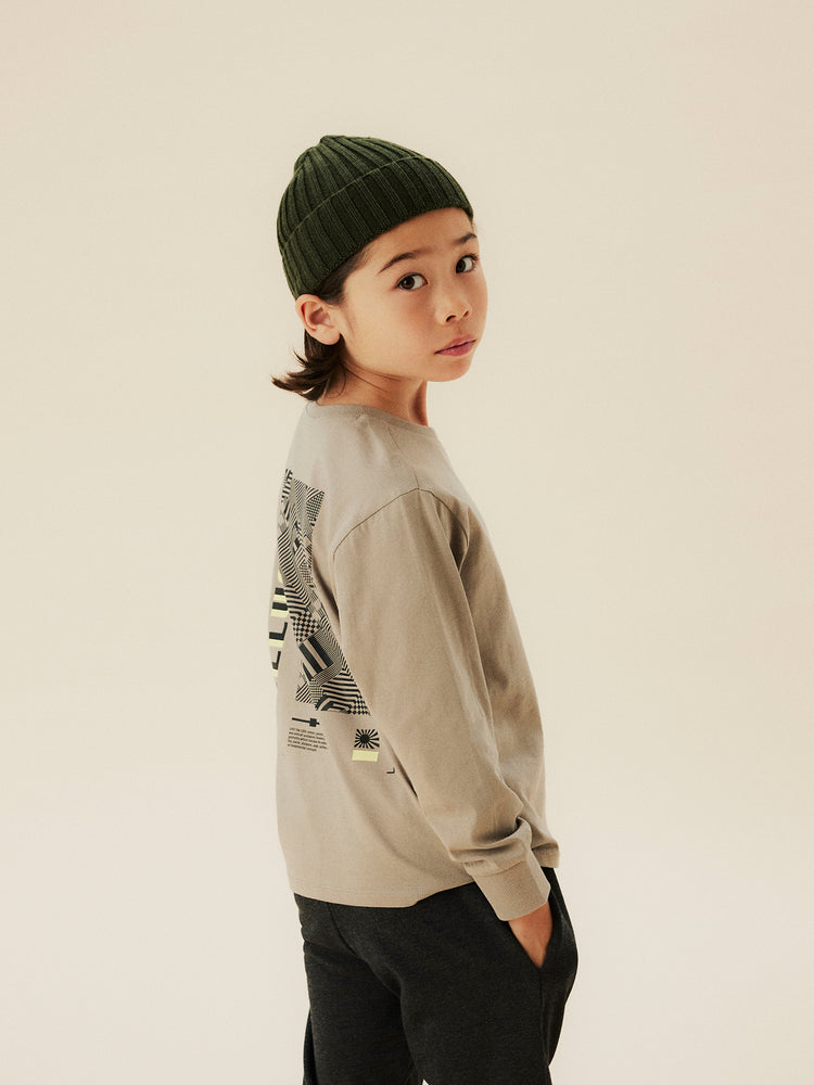 Εφηβική μπλούζα NKMOBAY LS NREG TOP 13244951 | 13244951