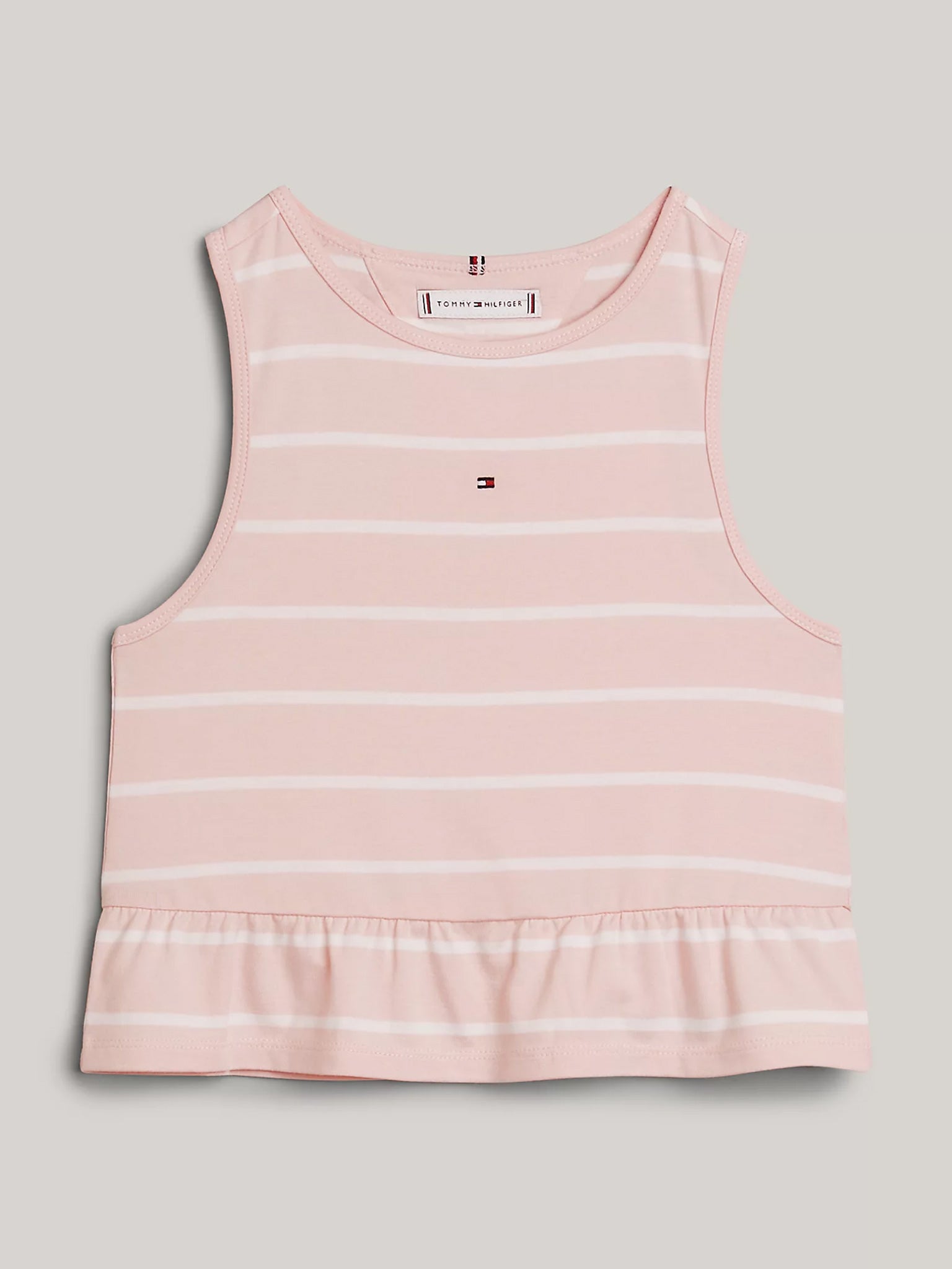 Παιδική μπλούζα ριγέ PEPLUM STRIPE TOP SLVLS KG0KG07908TJQ | KG0KG07908TJQ