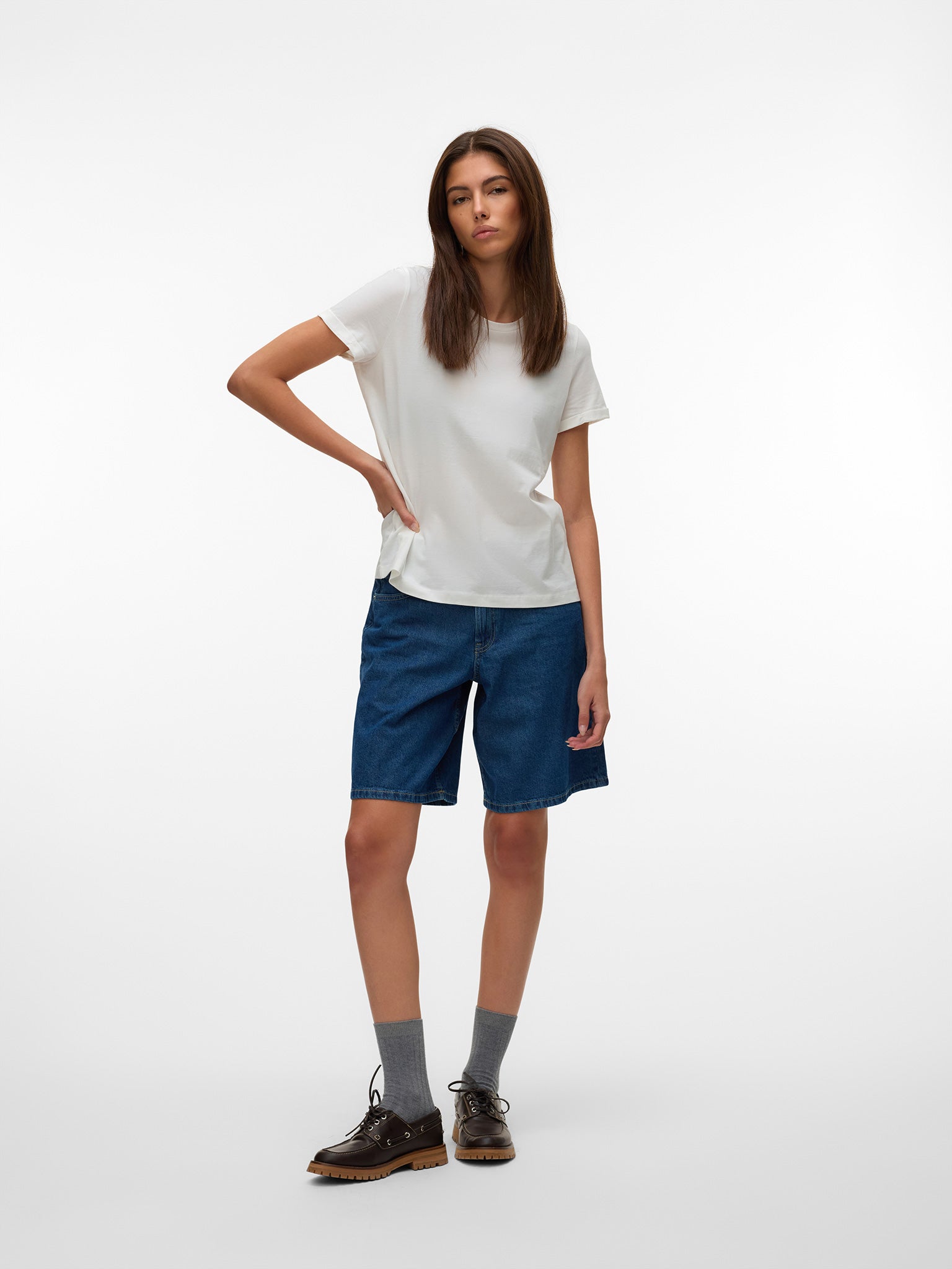 Γυναικείο t-shirt Watch me VMBLAIR S/S O-NECK T-SHIRT JRS BTQ 10325914 | 10325914