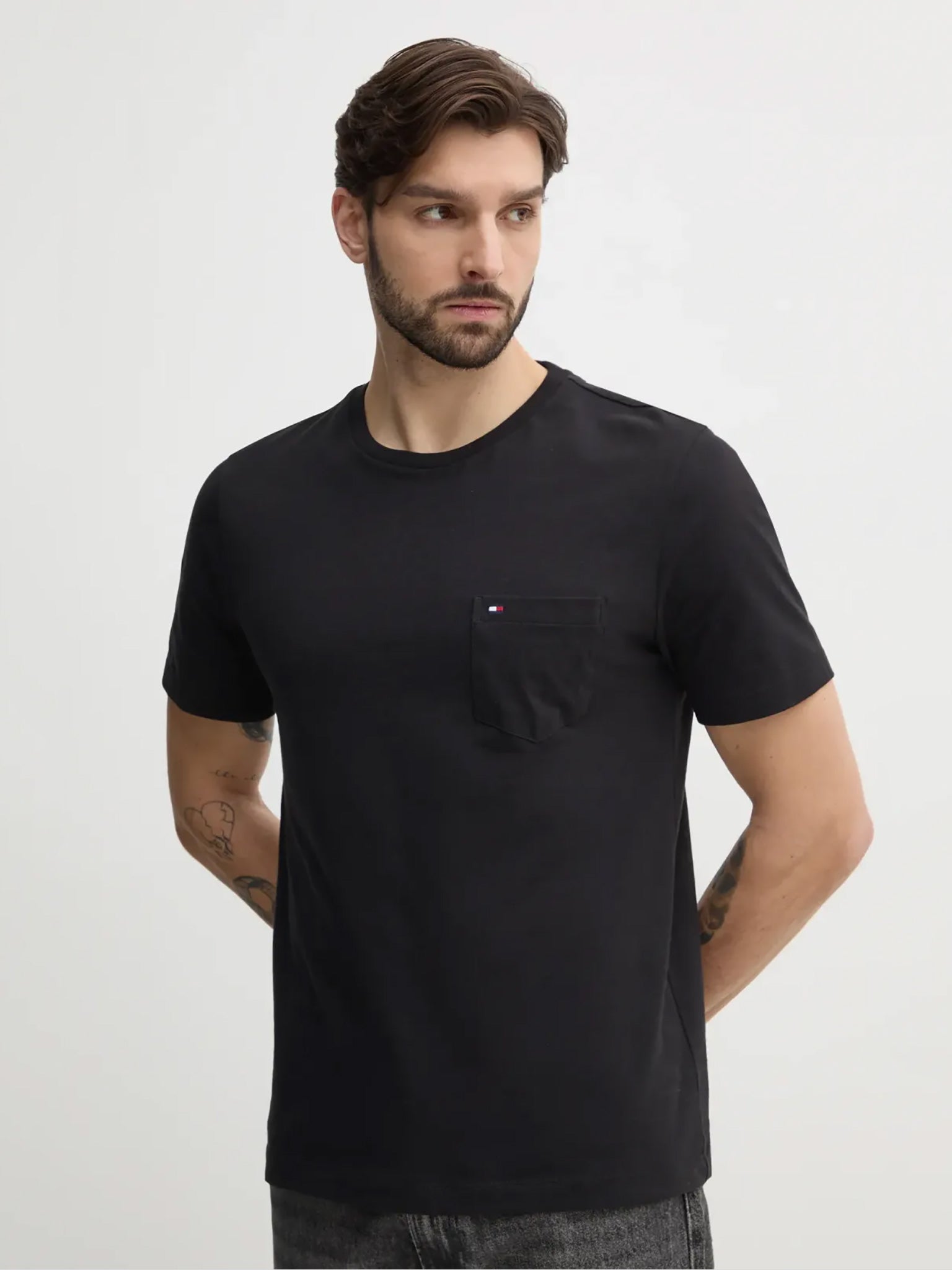 Ανδρικό t-shirt ESSENTIAL SOLID POCKET TEE MW0MW37283BDS | MW0MW37283BDS