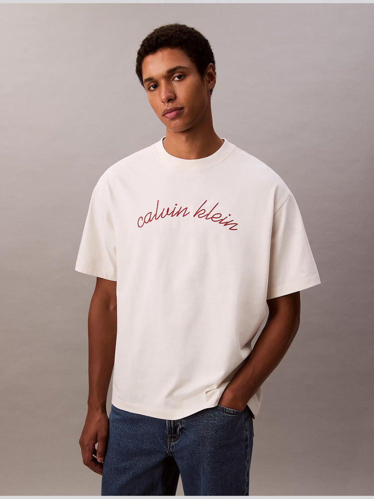 Ανδρικό t-shirt SS CNTR CHN STTCH 16 LV04RC225GYAS | LV04RC225GYAS