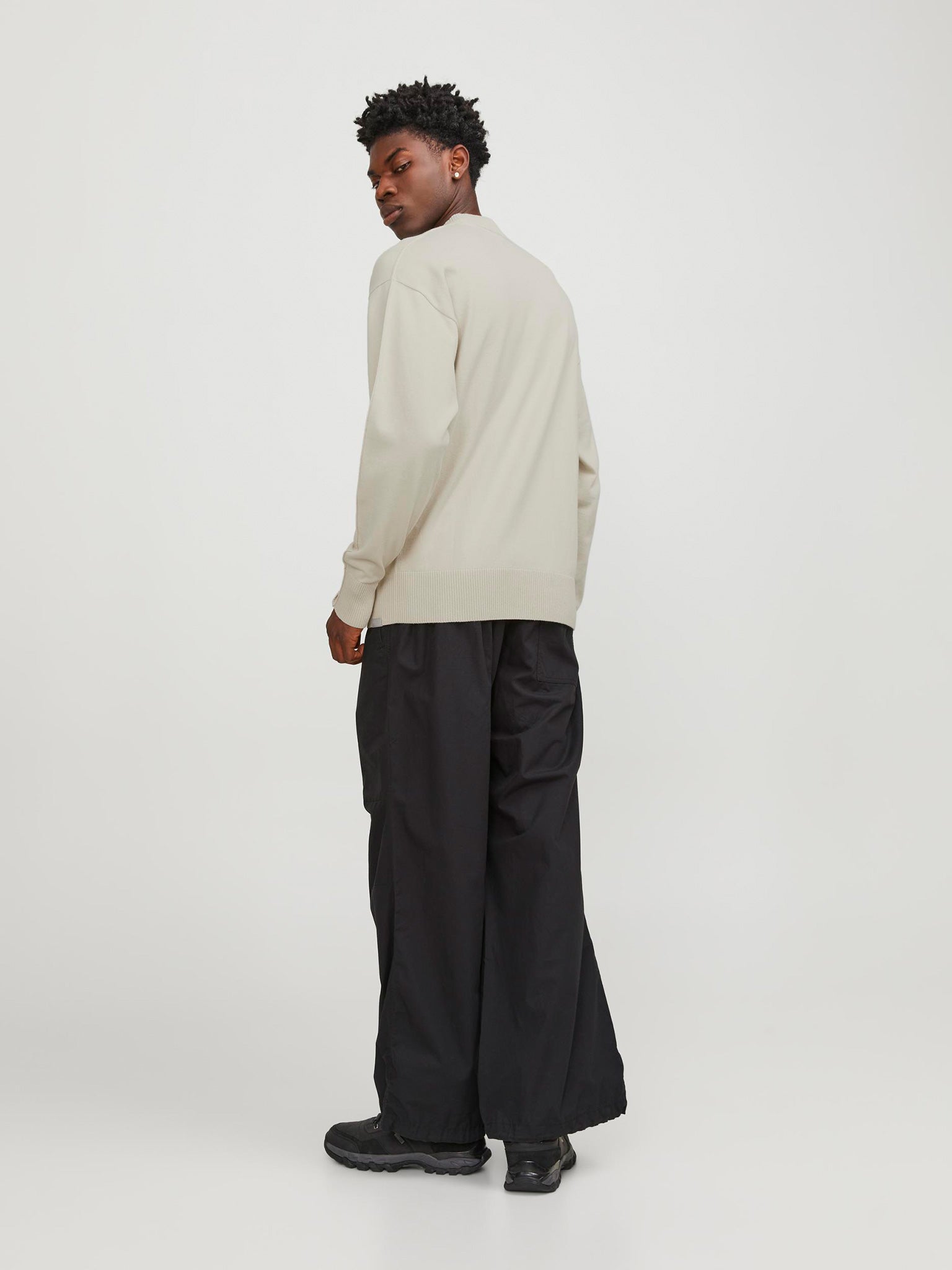 Ανδρική μπλούζα πλεκτή JCOCOLLECTIVE KNIT CREW NECK 12251556 | 12251556