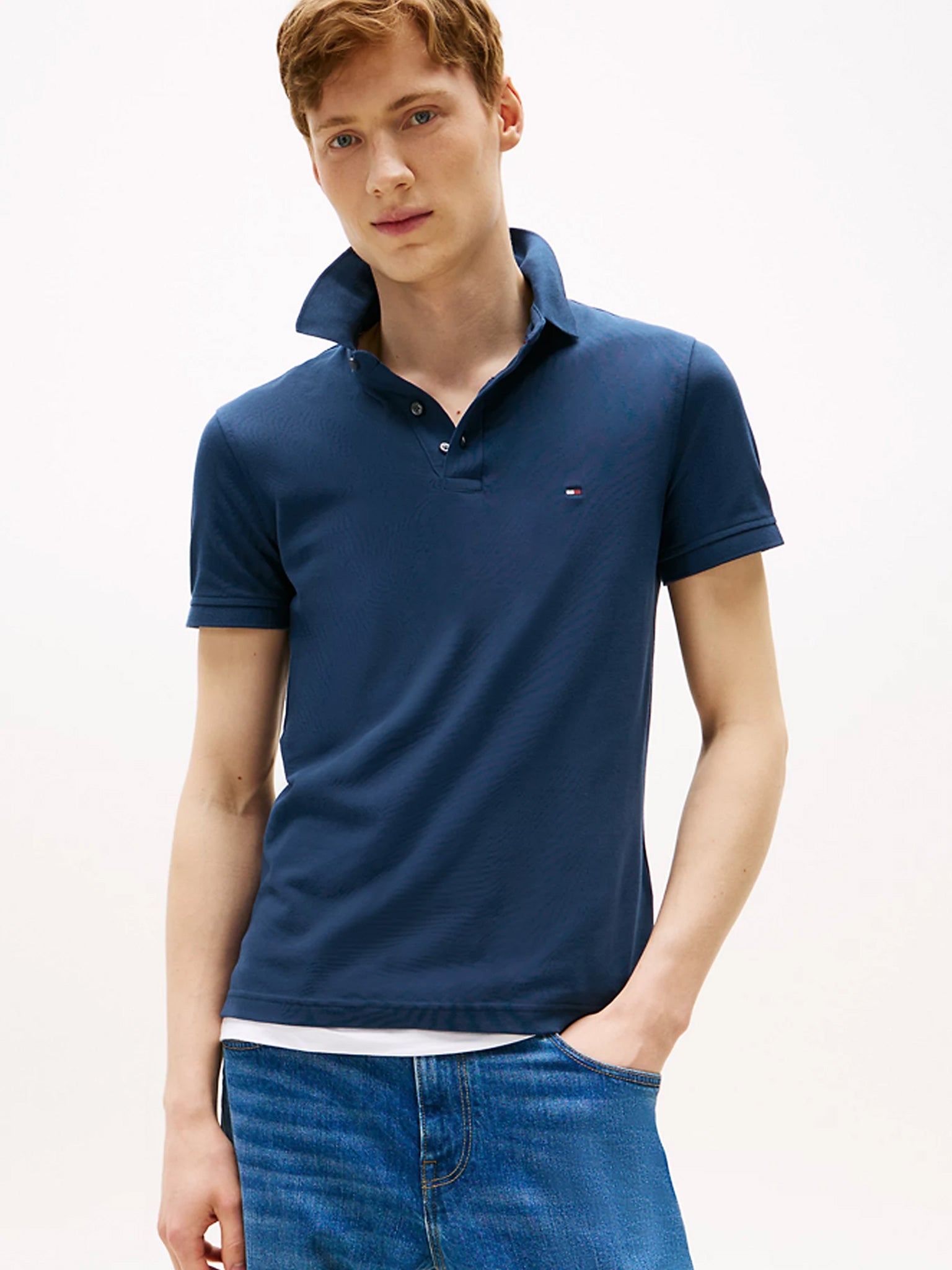 Ανδρικό polo 1985 SLIM POLO MW0MW17771C7G | MW0MW17771C7G