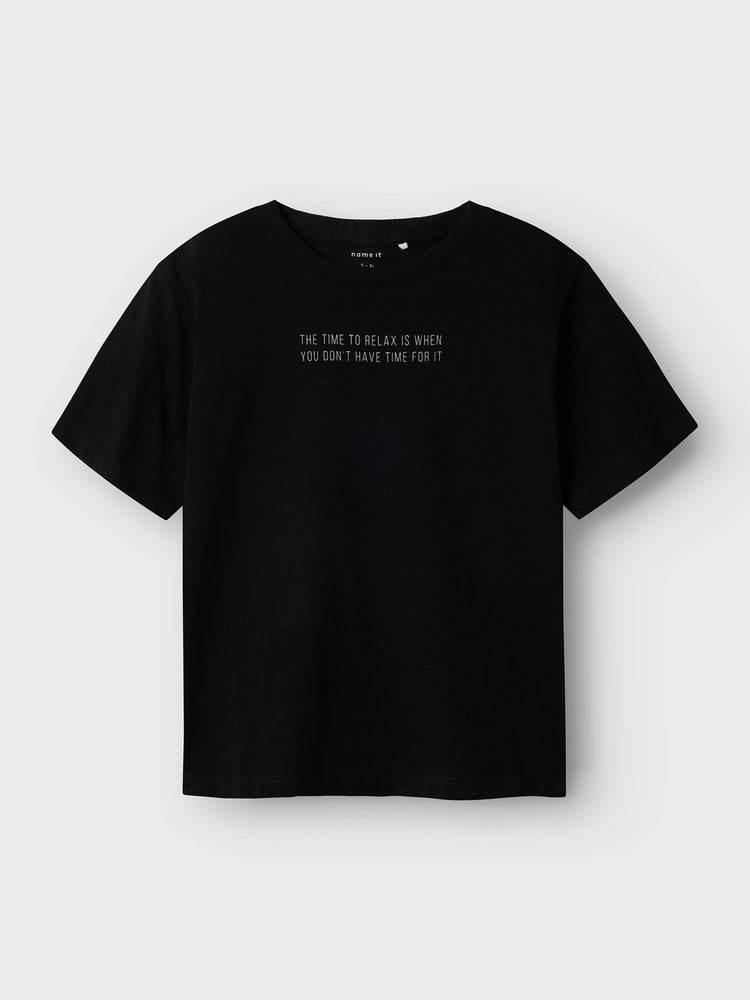 Εφηβική μπλούζα μακό NKMBOCALLE SS NREG TOP BOX 13241851 | 13241851