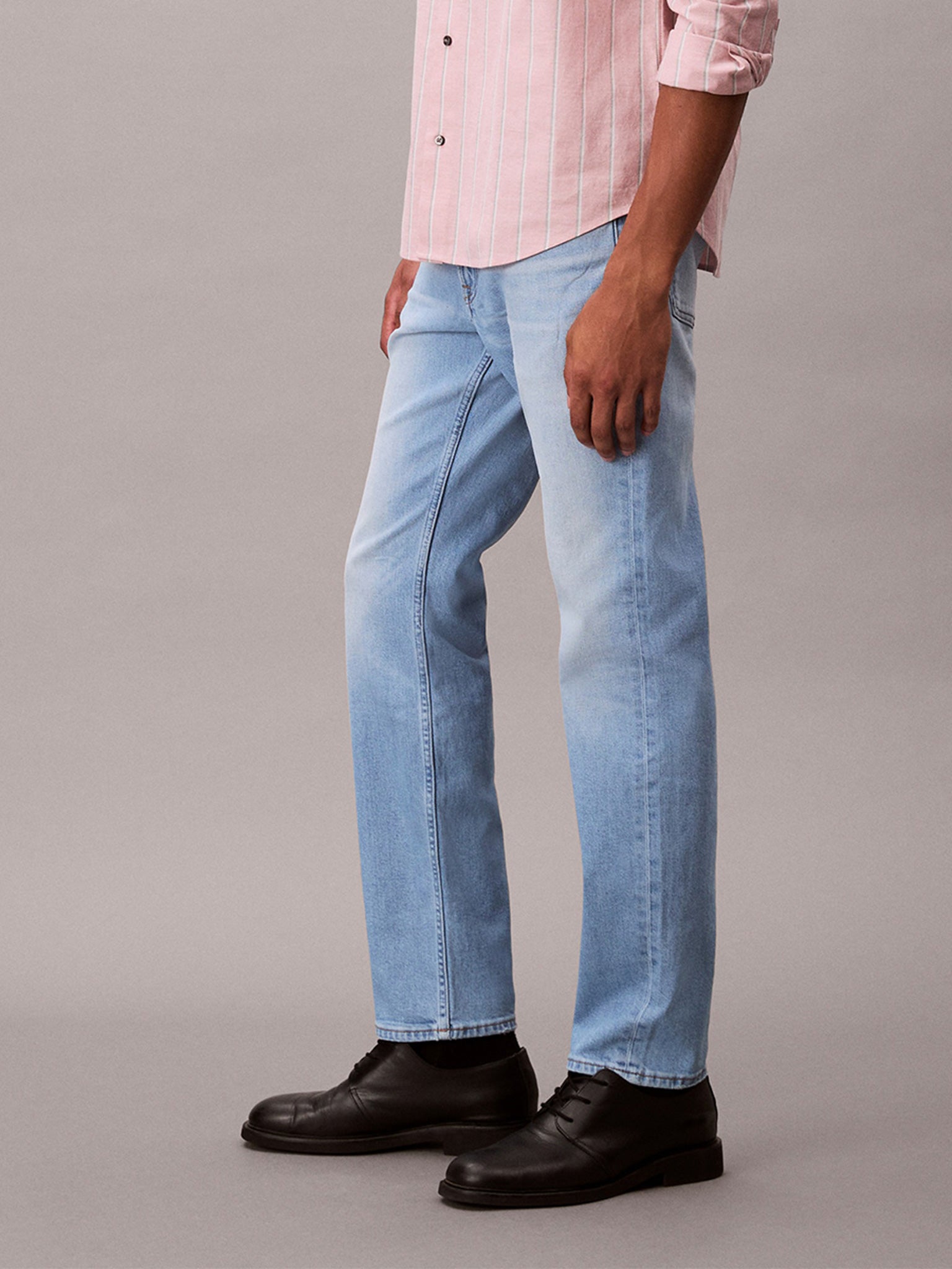 Ανδρικό παντελόνι τζιν SLIM LT WT ZANDER LT BLUE JEAN LV04RC757G0PZ | LV04RC757G0PZ