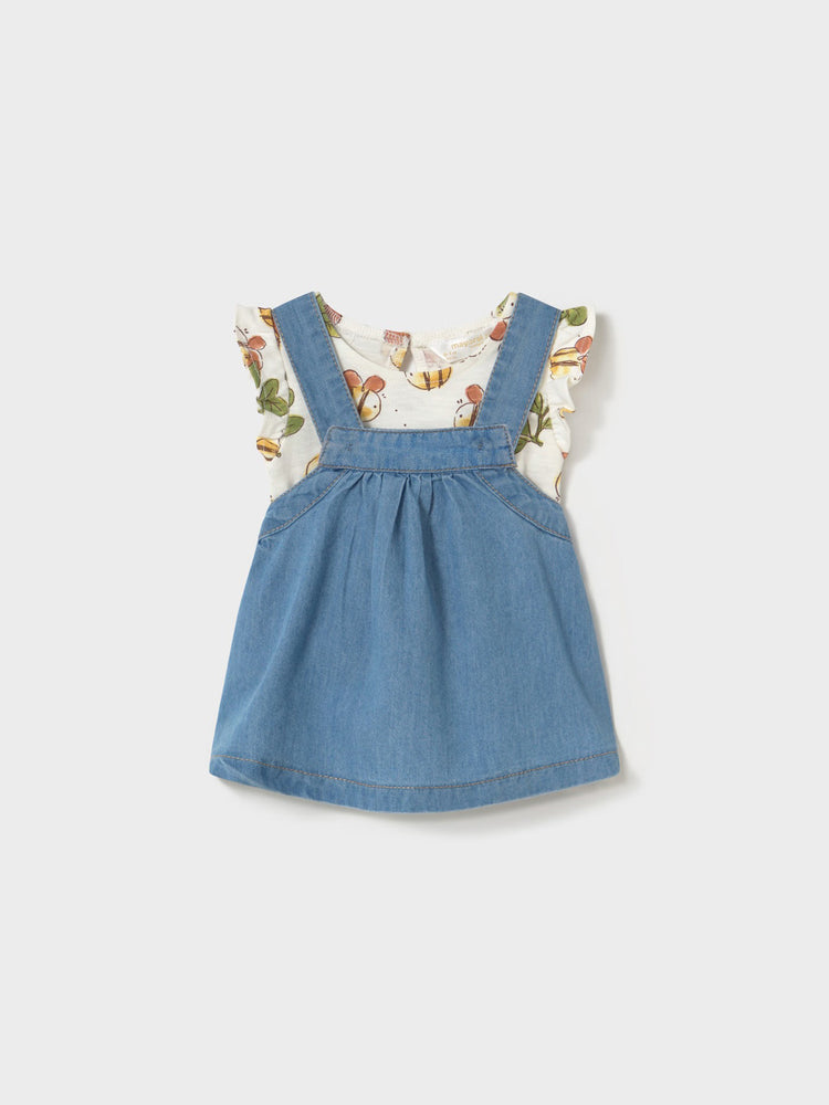 Βρεφικό σετ μπλούζα με σαλοπέτα 25-01875-051 | 25-01875-051