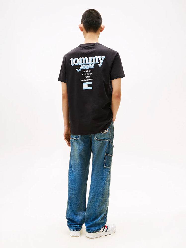 Ανδρικό t-shirt TJM REG SIGNATURE CITY TEE DM0DM21934BDS | DM0DM21934BDS