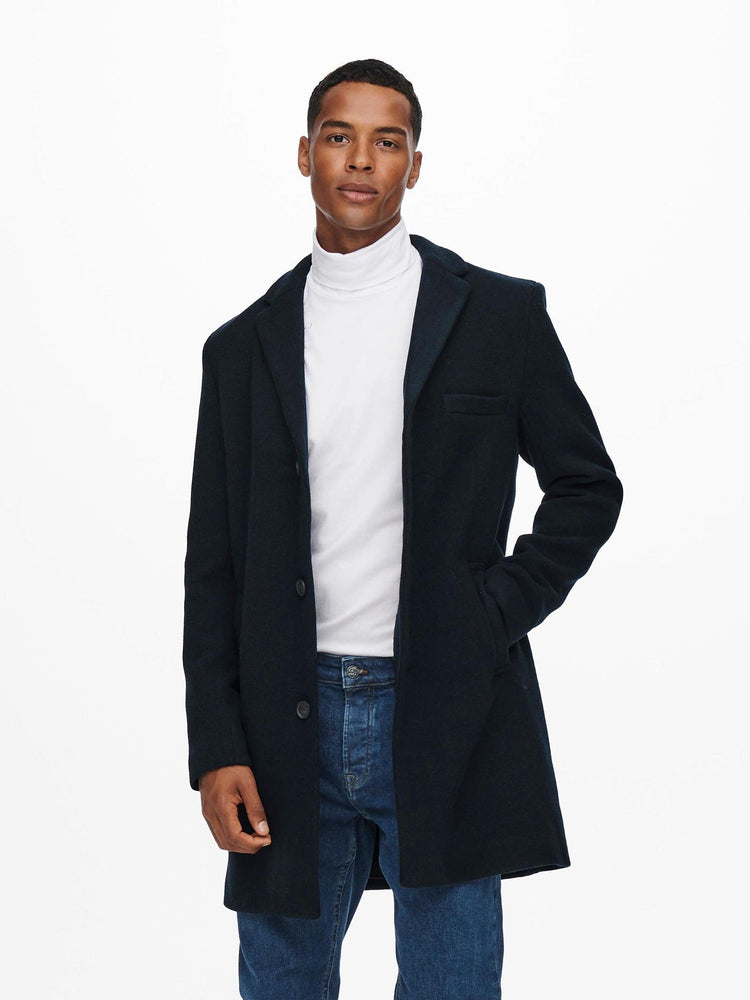 Ανδρικό παλτό ONSJAYLON WOOL COAT NOOS OTW 22019594 | 22019594
