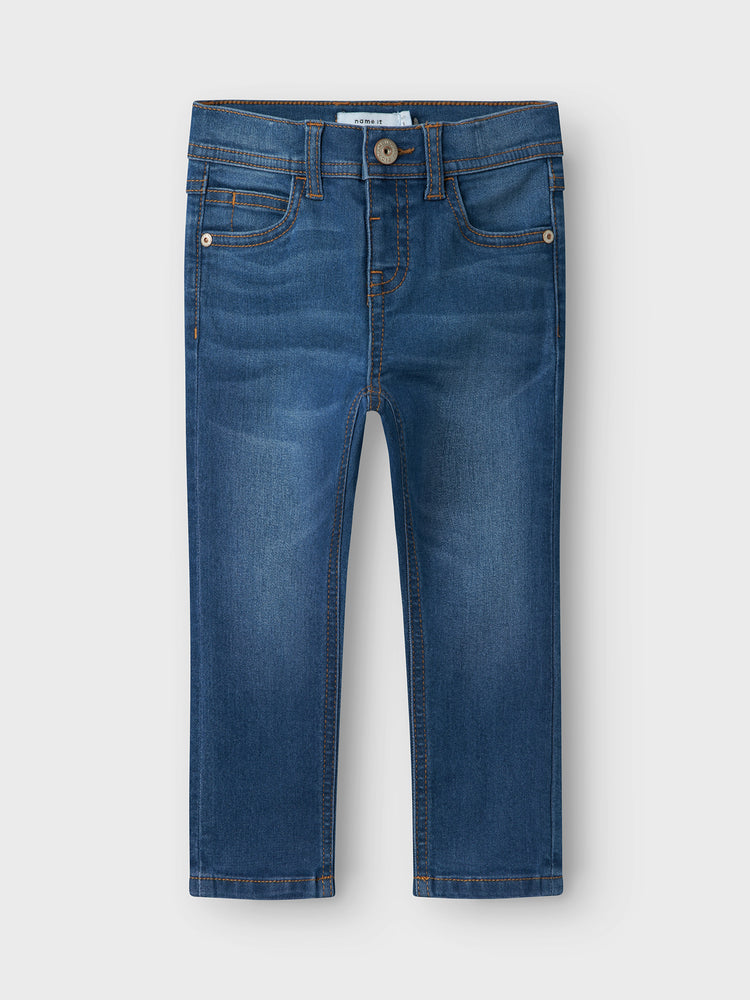 Παιδικό παντελόνι τζιν Dark Blue NMMSILAS SLIM JEANS 3448-IS TB 13238079 | 13238079