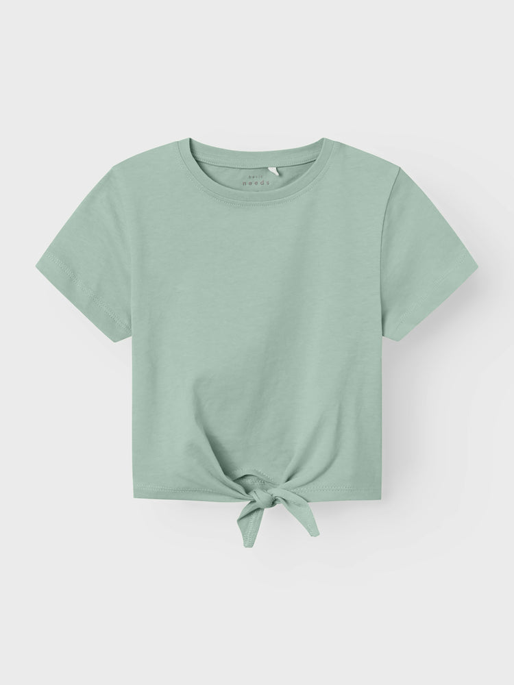 Παιδική μπλούζα cut out NMFVAYA SS LOOSE TOP 13230148 | 13230148
