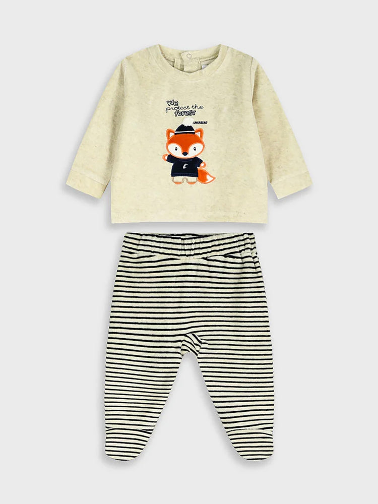 Βρεφικό σύνολο βελουτέ 11-125472-0 | 11-125472-0