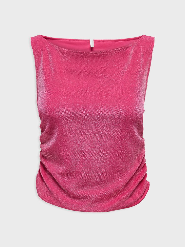 Γυναικείο top γκλίτερ ONLCALLA S/L GLITTER TOP BOX JRS 15347988 | 15347988