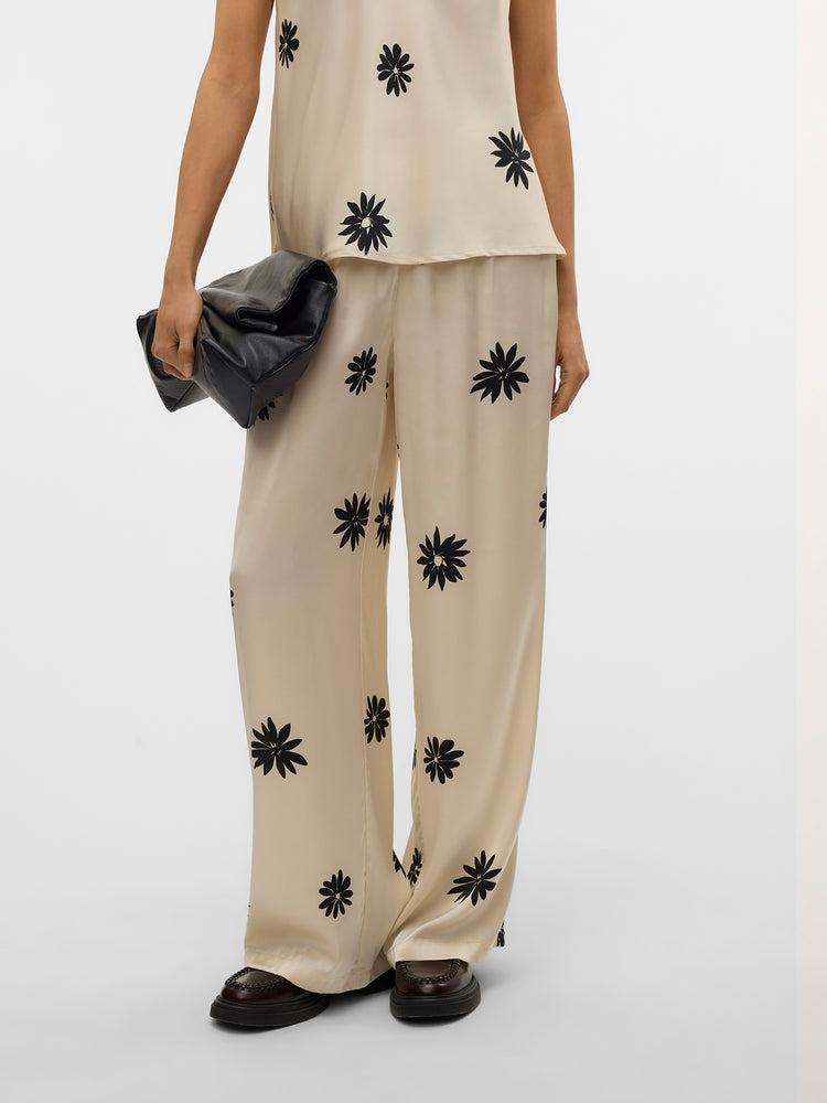 Γυναικείο παντελόνι VMROE MW LOOSE PANTS VMA 10328712 | 10328712