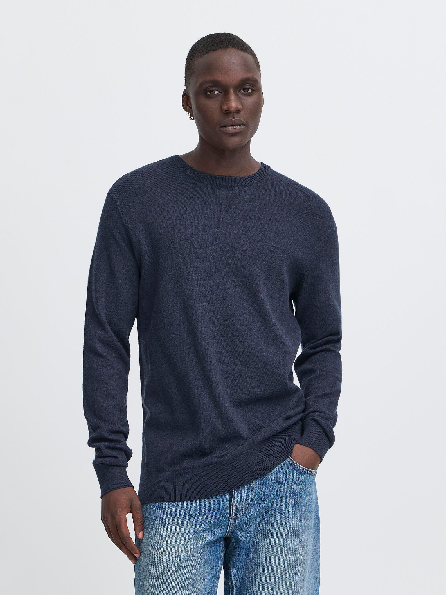 Ανδρική μπλούζα ψιλή πλέξη 20718439 | 20718439