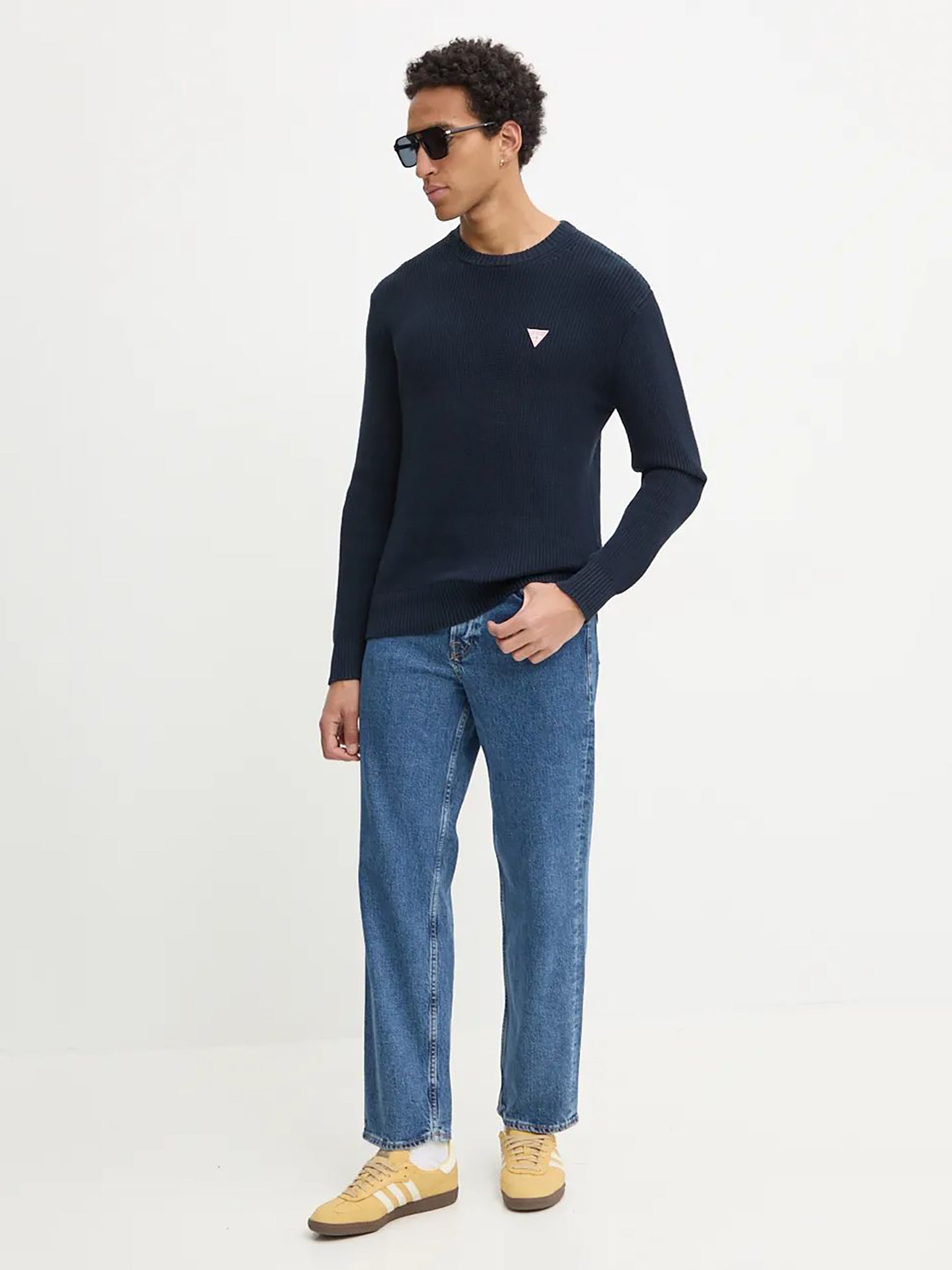 Ανδρική μπλούζα πλεκτή Ls cn mini triangle M4BR30Z3HM1A71W | M4BR30Z3HM1A71W