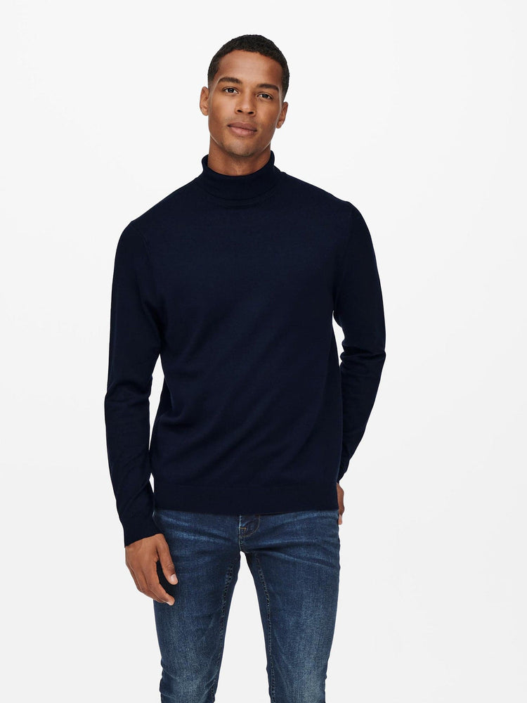 Ανδρική μπλούζα πλεκτή ONSWYLER LIFE REG 14 ROLL KNIT NOOS 22020879 | 22020879