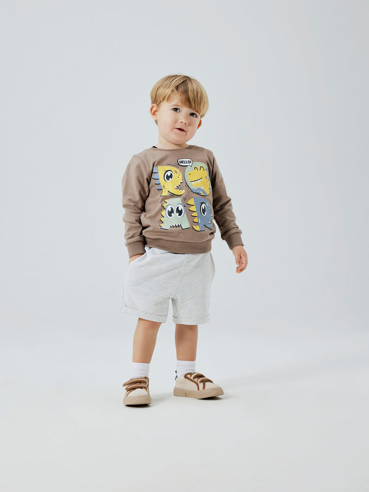 Παιδική βερμούδα φούτερ NMMVASSE SWE LONG SHORTS UNB 13227498 | 13227498