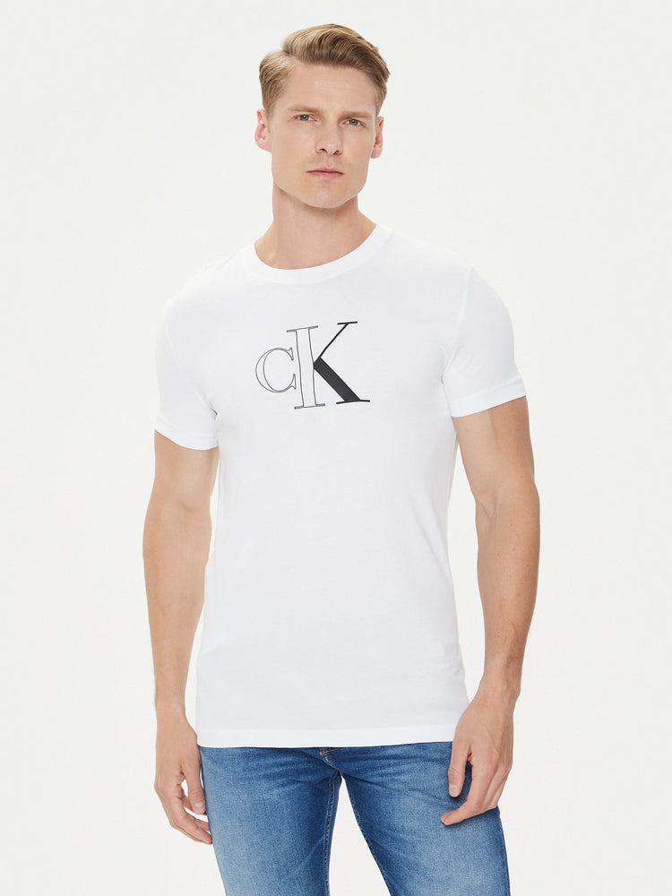 Ανδρικό t-shirt OUTLINE MONOLOGO TEE J30J325678YAF | J30J325678YAF