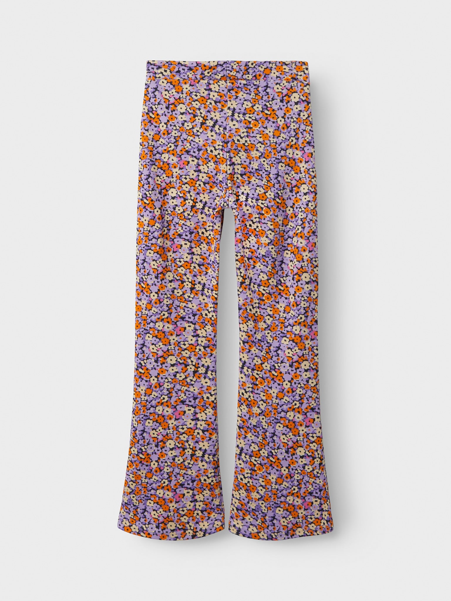 Εφηβικό παντελόνι φλοράλ NKFHYSIGNE BOOTCUT PANT 13237631 | 13237631