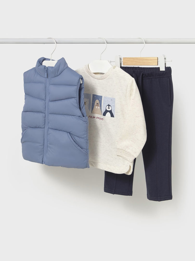 Βρεφικό σύνολο 3 τεμ 15-02649-019 | 15-02649-019