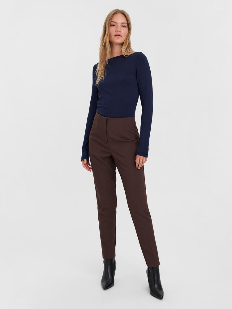 Γυναικείο παντελόνι VMSANDY HW TAPERED PANT 10267685 | 10267685