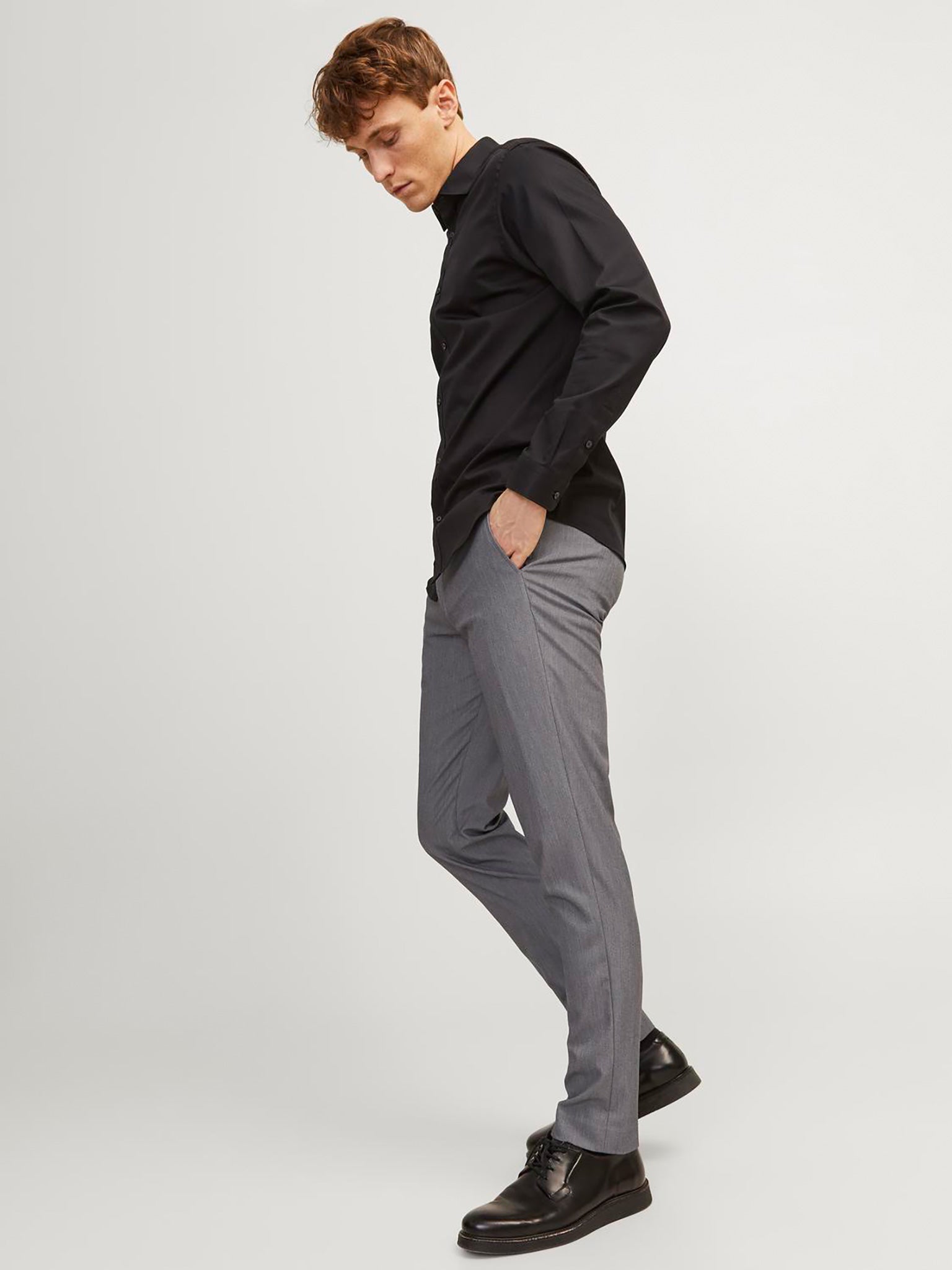 Ανδρικό παντελόνι chinos JPRFRANCO TROUSER NOOS 12199893  | 12199893